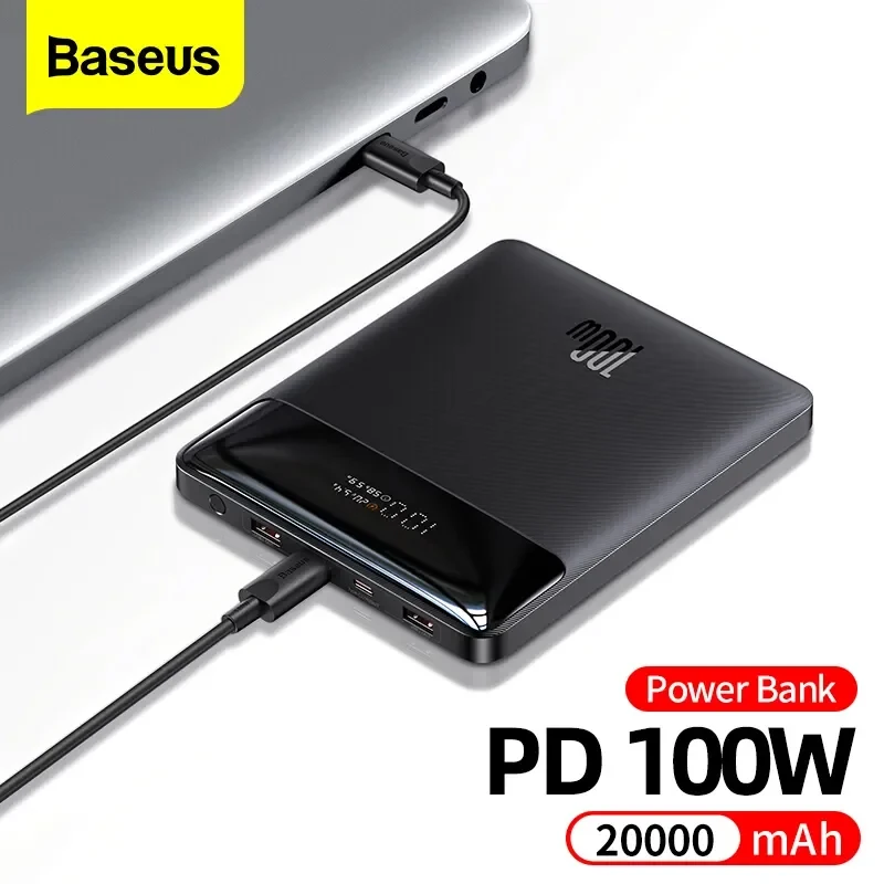 Baseus 100W 20000mAh C 타입 PD 고속 충전 보조배터리 내돈내산 리뷰