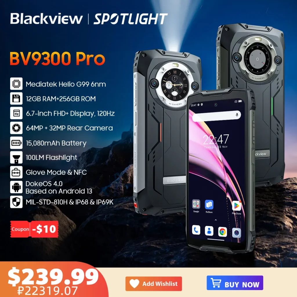 Blackview BV9300 PRO 견고한 스마트폰 Best