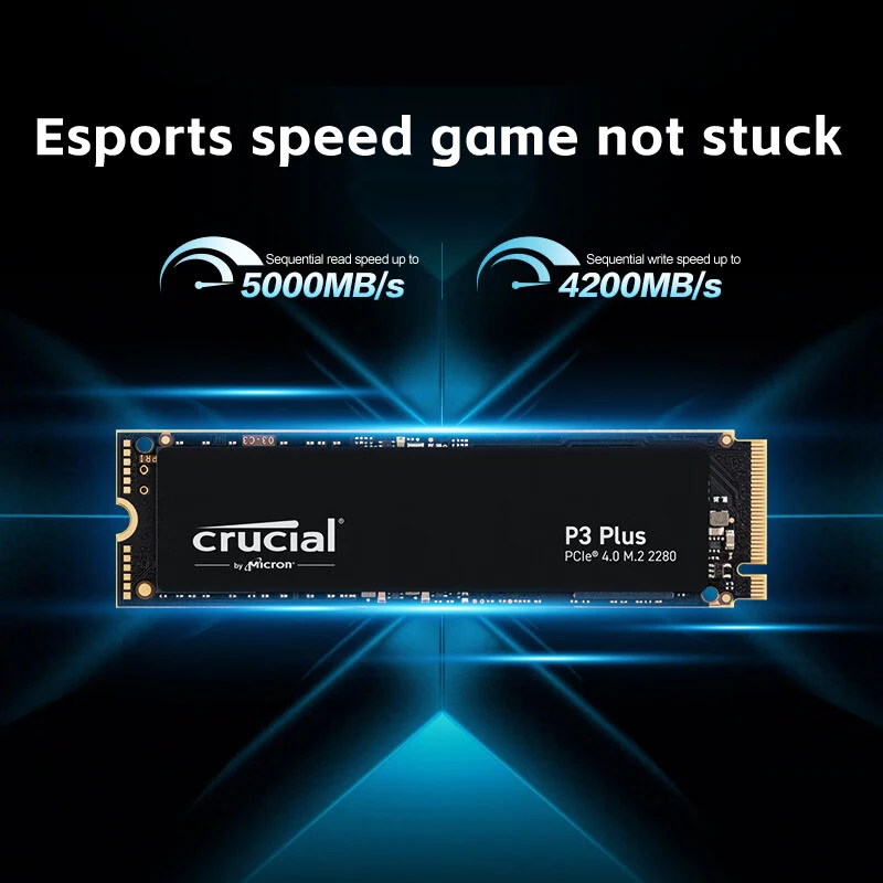 Crucial P3 Plus 1TB PCIe Gen4x4 3D NAND NVMe M.2 SSD 핫딜