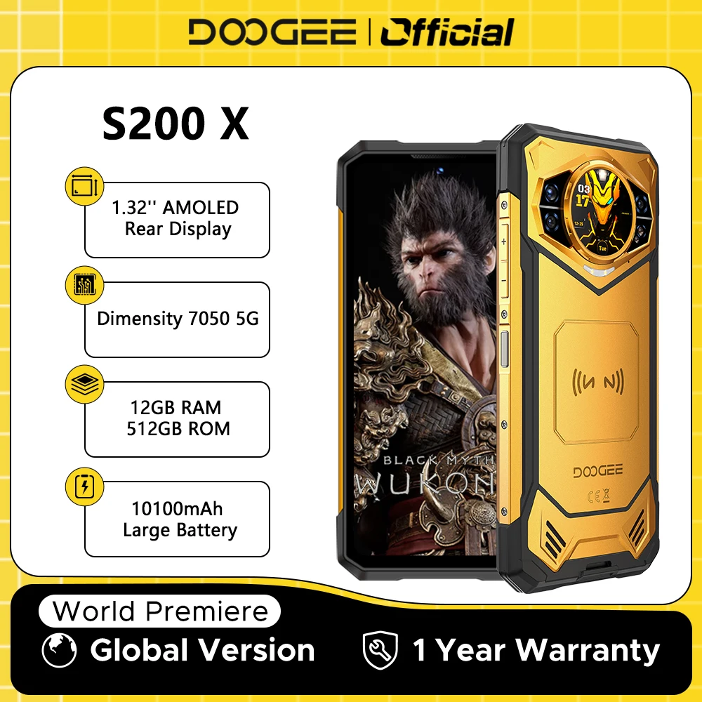 DOOGEE S200 X 견고한 휴대폰 추천상품