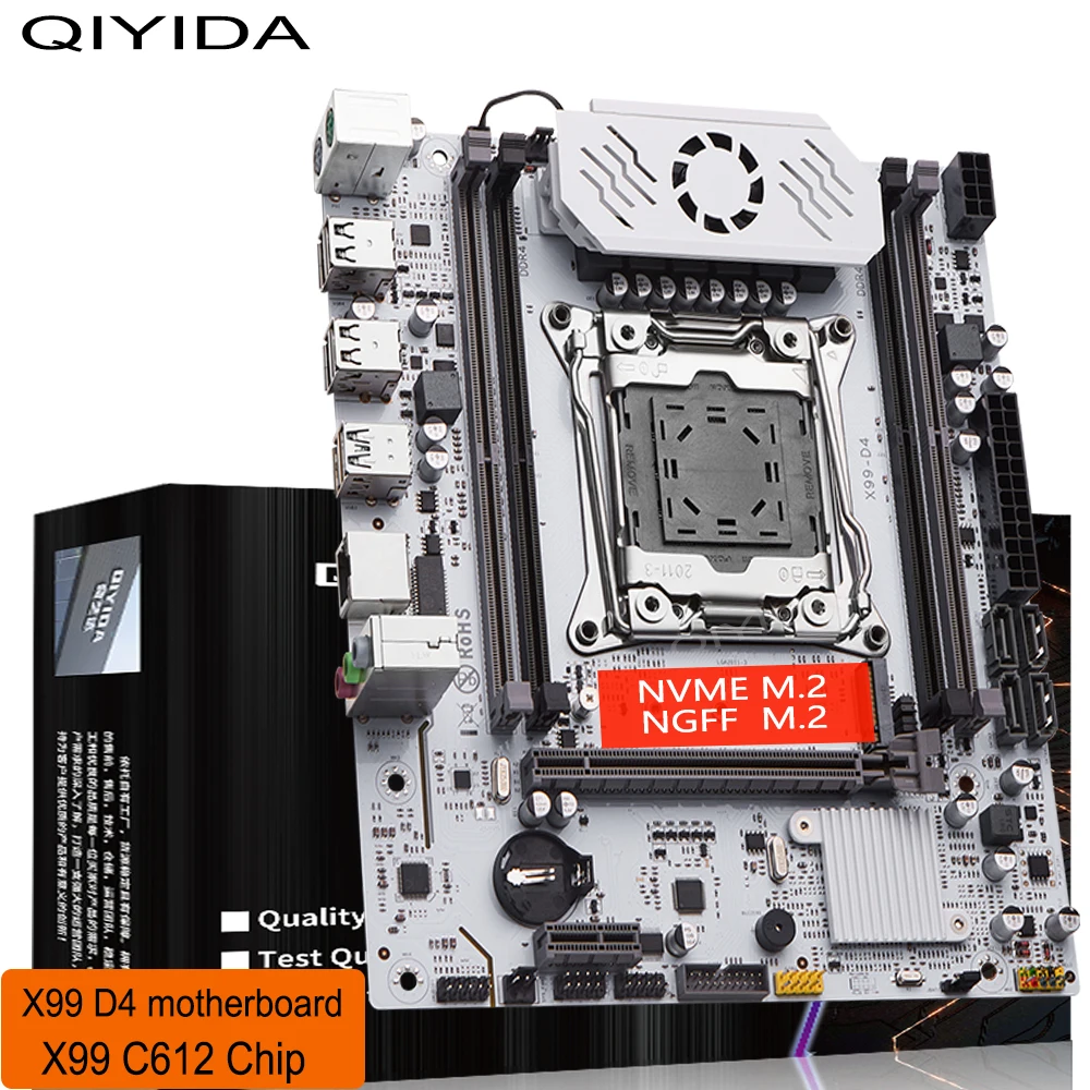 QIYIDA X99 마더보드 D4 LGA 2011 3 내돈내산