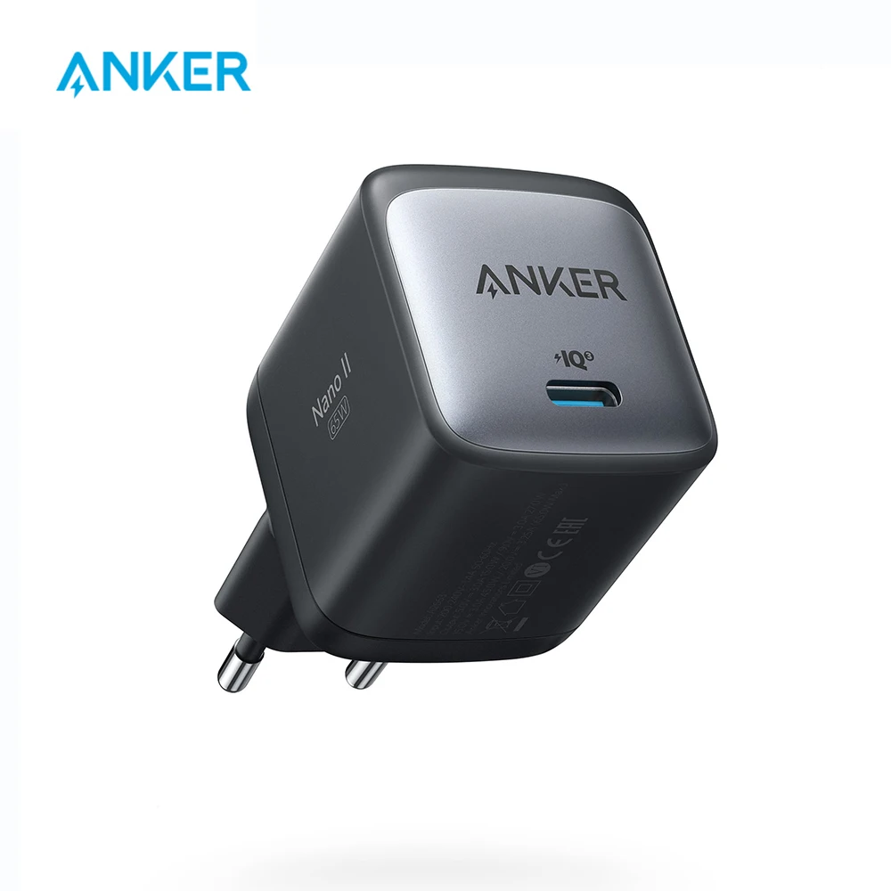 Anker Nano II USB C 충전기 65W GaN II 715 충전기 PPS 빠른 전화 충전기 MacBook Pro/Air Galaxy S20/S10 for Galaxy xiaomi Best