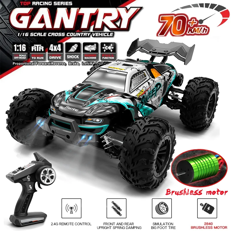 SCY 1:16 LED 리모컨 자동차 4WD RC 자동차 핫딜