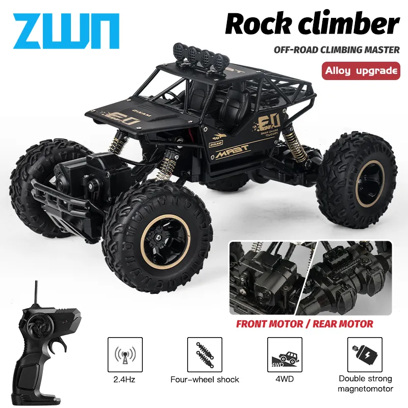 ZWN LED 조명 4WD RC 자동차 필수템