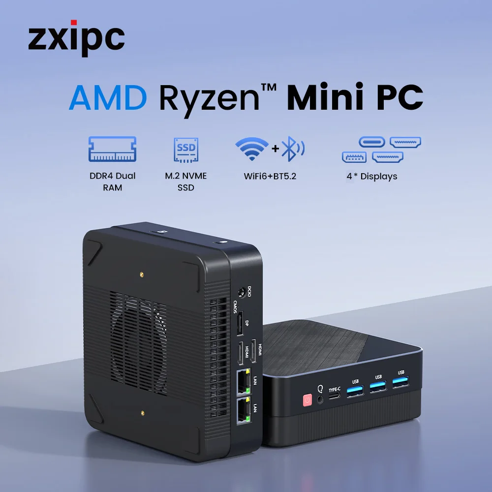 ZXIPC 데스크탑 미니 PC 게이머 컴퓨터 내돈내산 리뷰